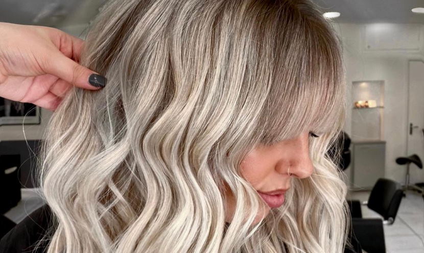 platinum blonde highlights